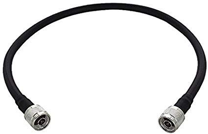 2\' SC400 Ultra Low Loss Coax Cable with N-Male connectors