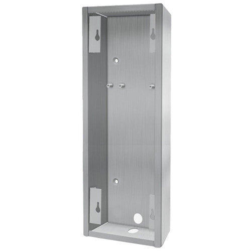 DOORBIRD - MOUNTING HOUSING FOR D2101KV BRUSHED STAINLESS STEEL SURFACE MOUNT