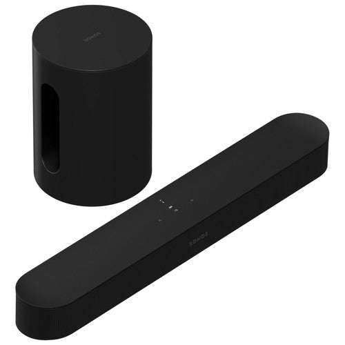 SONOS - ENTERTAINMENT SET WITH BEAM, (1) BEAM G2 (1) SUB MINI (BLACK)
