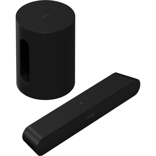 SONOS - ENTERTAINMENT SET WITH RAY, (1) RAY (1) SUB MINI (BLACK)