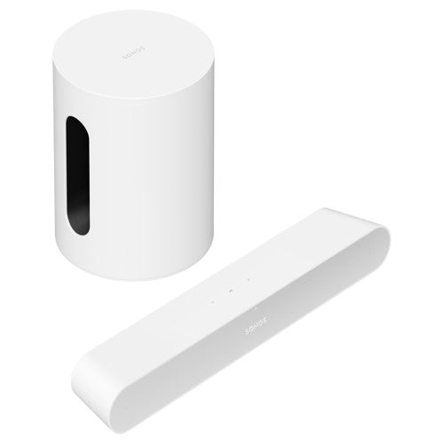 SONOS - ENTERTAINMENT SET WITH RAY, (1) RAY (1) SUB MINI (WHITE)