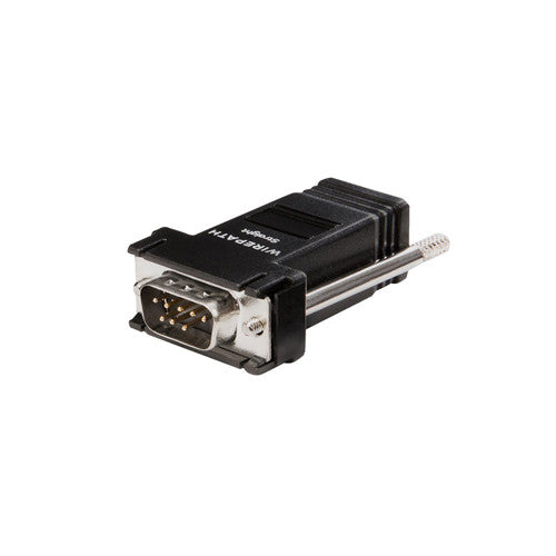 BINARY - DB9 MALE TO RJ45 MODULAR ADAPTER WITH STRAIGHT PINOUT