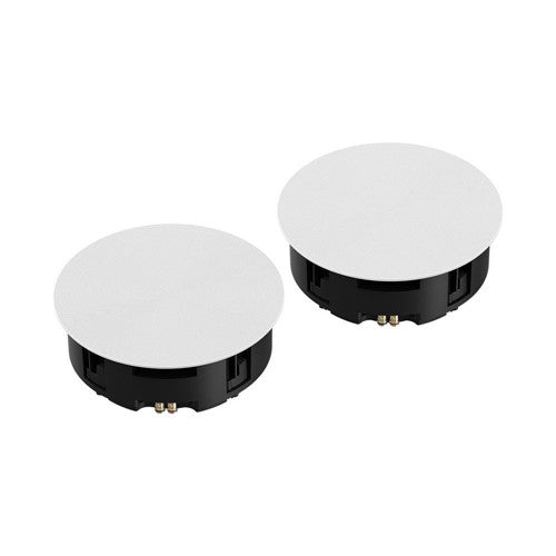 SONOS - 8\\" IN-CEILING SPEAKERS BY SONANCE (PAIR) (WHITE)