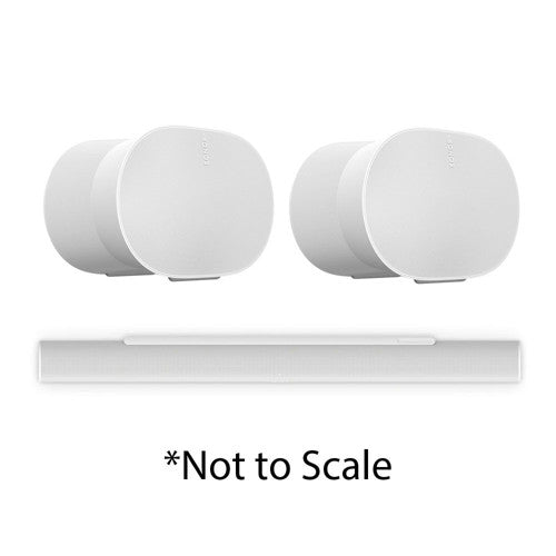 SONOS - PREMIUM SURROUND SET WITH (1) ARC ULTRA (2) ERA 300 (WHITE)