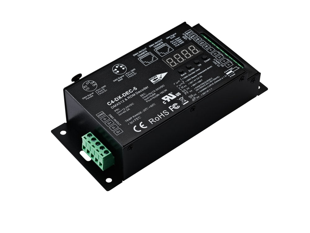 Control4® Vibrant 5-Channel DMX Decoder