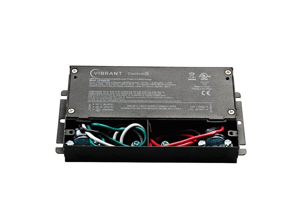Control4® Vibrant 30 Watt 24V Power Supply