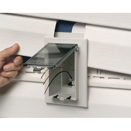 Arlington DBVS1C Low Profile InBox for New Vinyl Siding Construction