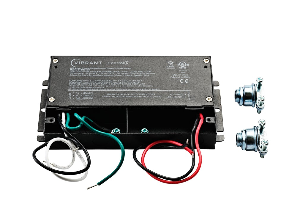Control4® Vibrant 30 Watt 24V Power Supply