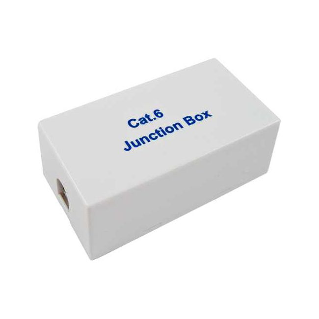 CAT6 Junction Box, White