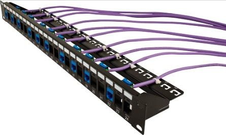 Rack Mount Patch Panel 1U 24 Port