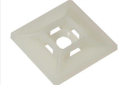 Adhesive Mounting Base for Cable Ties 100 Pack White