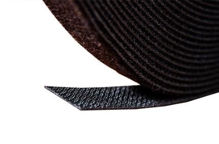 Velcro 75ft roll x 1/2in, Black