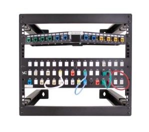 8U Wall Mount Open Fixed, Adjustable