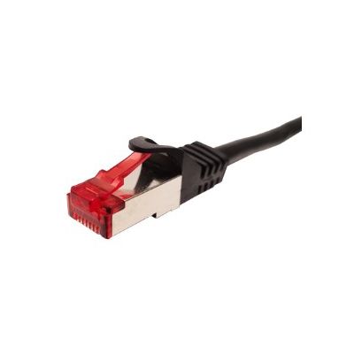 CAT6A Shielded 10ft Black, Mold Injection