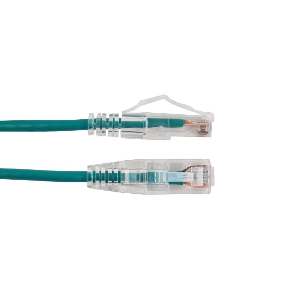 CAT6A Slim Patch Cord 2ft Green  (077-2030/2GR)