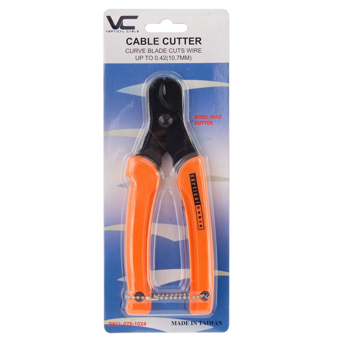 Cable Cutter -Steel Curve Blade for up to 0.42in cable