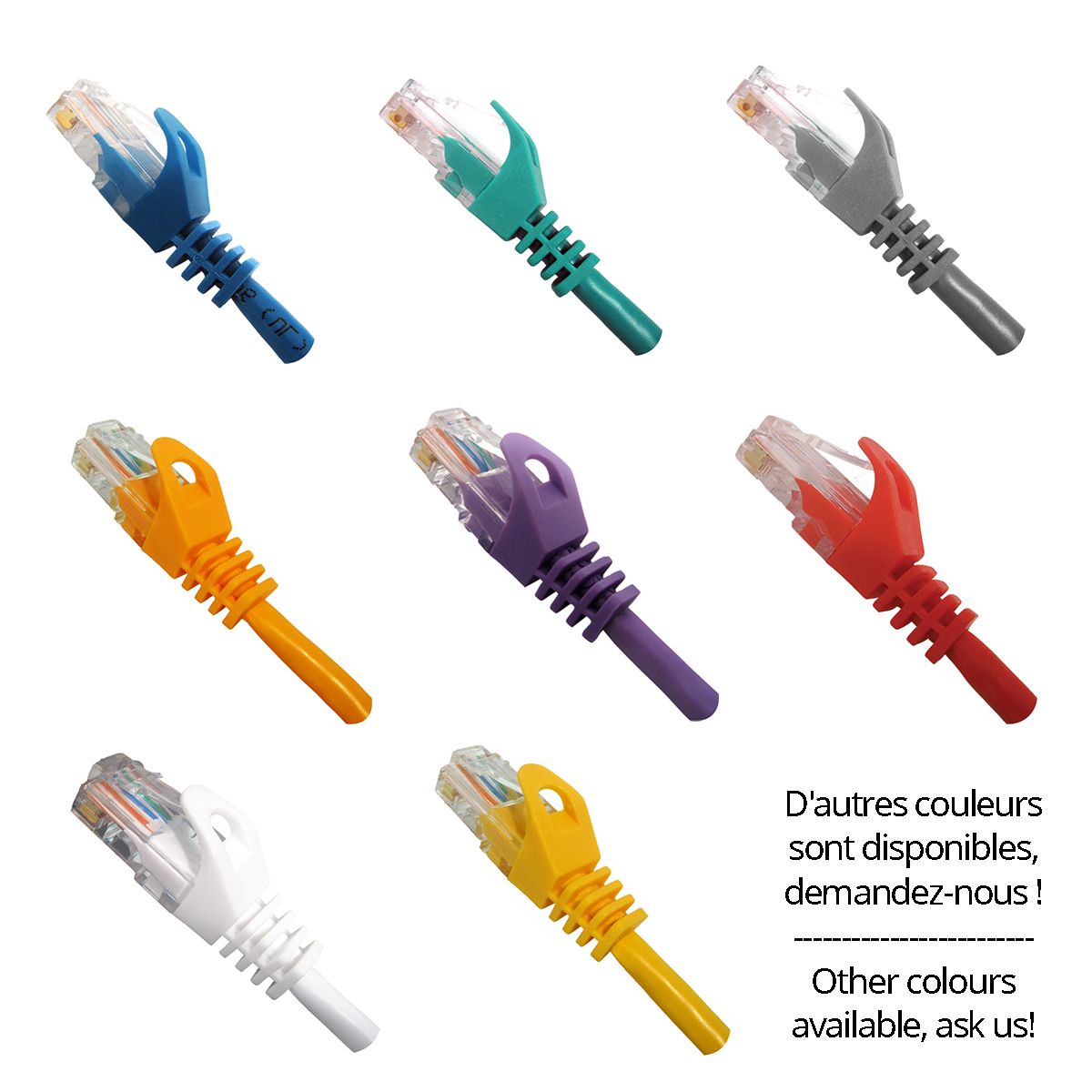 CAT6 6ft Black - Mold Injection