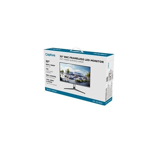 Capture 0E-32LED3 32\\" VGA / HDMI / BNC Select Series Monitor