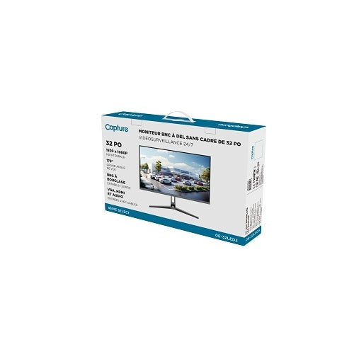 Capture 0E-32LED3 32\\" VGA / HDMI / BNC Select Series Monitor