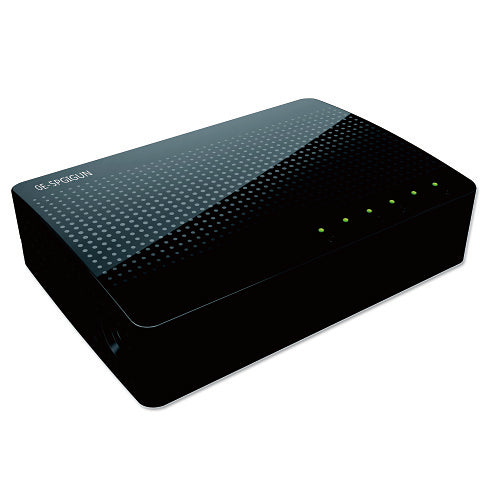 W Box 0E-5PGIGUN 5-Port Gigabit Unmanaged Ethernet Switch