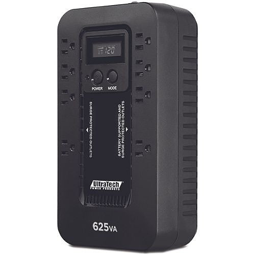 W Box 0E-625V8LCD2 625VA Tower UPS