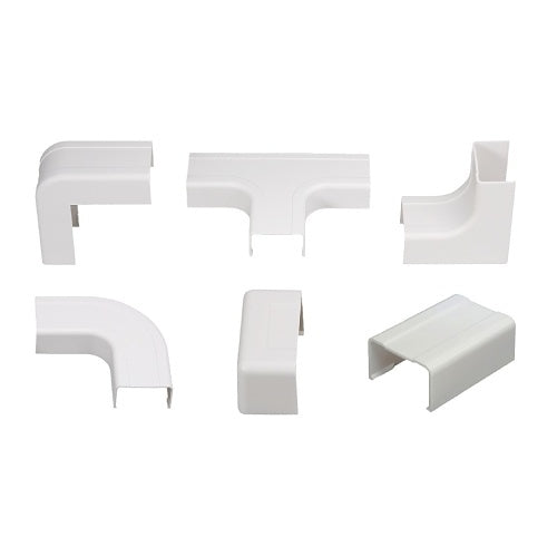 W Box 0E-75CPW 3/4\\" X 1/2\\" Combo Pack White (2 each of all connectors except drop ceiling)
