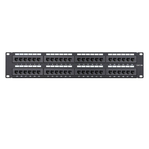ADI PRO 0E-C6APP48 48-Port CAT6A Patch Panel