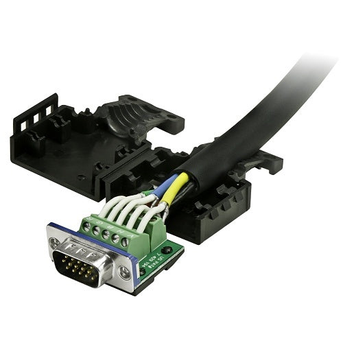 MaxBlox CD-MX915H Clamshell Hood with Strain Relief for CD-MX Connectors