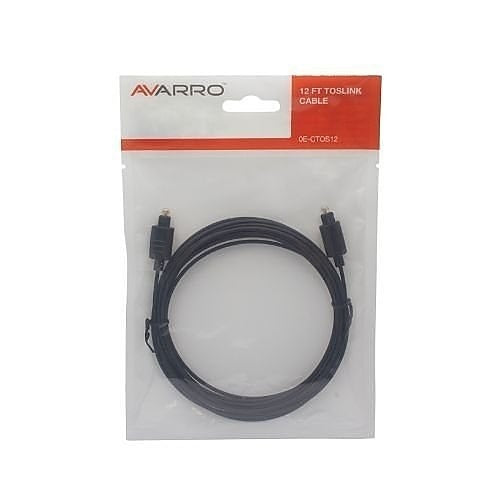 AVARRO 0E-CTOS12 12\' Digital Optical Toslink Audio Cable