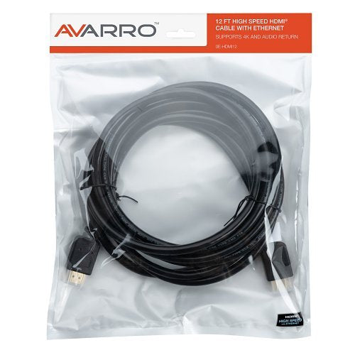 AVARRO 0E-HDMI12 12\' HDMI Cable with Ethernet