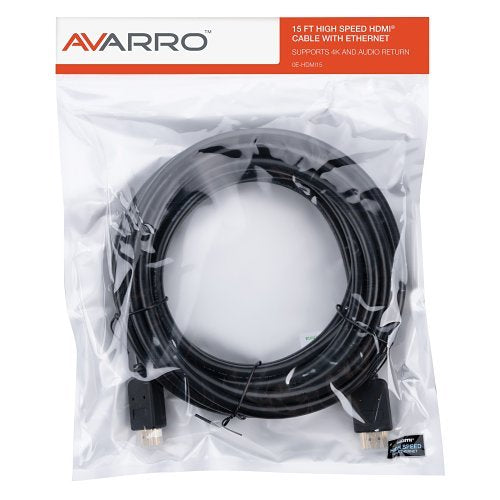AVARRO 0E-HDMI15 15\' HDMI Cable with Ethernet