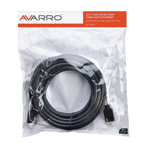 AVARRO 0E-HDMI20 20\' HDMI Cable with Ethernet