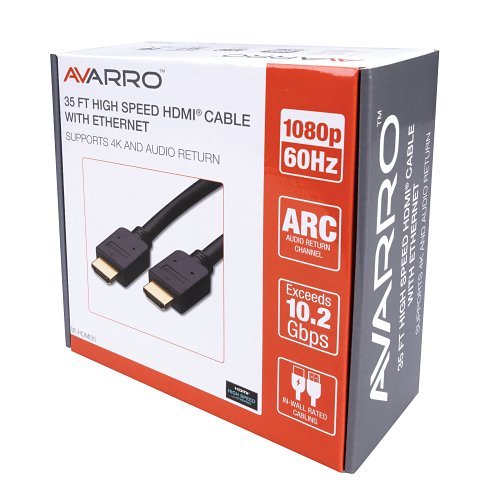 AVARRO 0E-HDMI35 35\' HDMI Cable with Ethernet