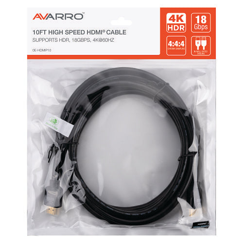 AVARRO 0E-HDMIP10 10\' UHD 4K HDMI Cable with Ethernet