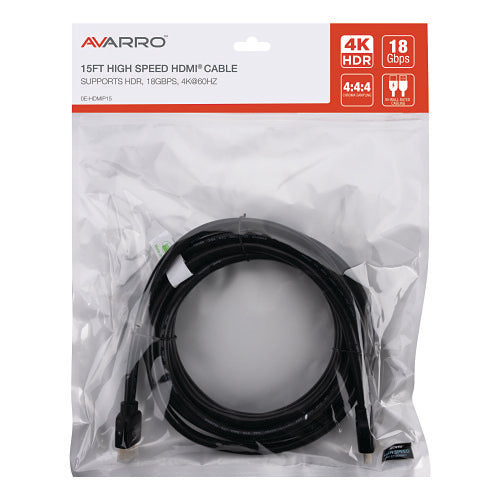 AVARRO 0E-HDMIP15 15\' UHD 4K HDMI Cable with Ethernet