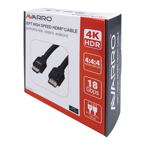 AVARRO 0E-HDMIP35 35\' UHD 4K HDMI Cable with Ethernet