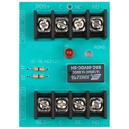 UltraTech 0E-RLY6242A 1A 120VAC/2A 28VDC Relay Module, 6, 12 or 24V DC