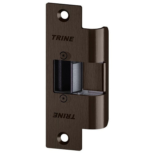 Trine 3478-24DC-10B 3000 Series Electric Strike Release, Fail Secure, 4-7/8"x1-1/4", 24VDC, Dark Bronze