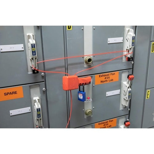 Command Access 50944 All Purpose Cable Lockout without Cable, Red