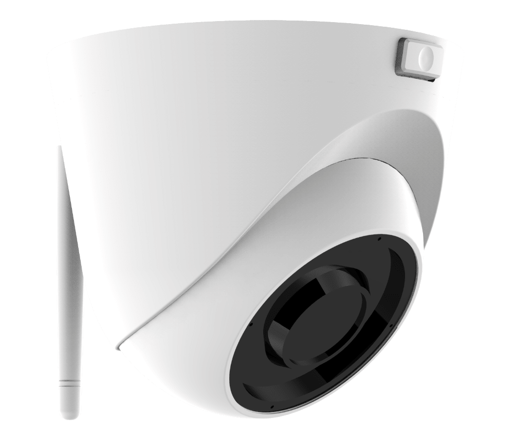 ClareVision 4MP IP Wi-Fi Turret Camera (White)