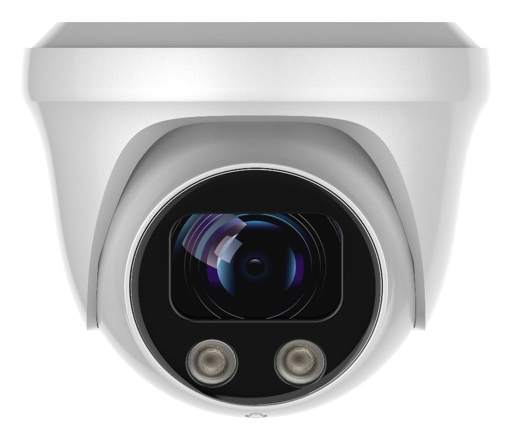 ClareVision 4MP IP Performance Series Color at Night Turret Camera (White)