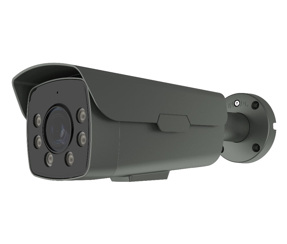 ClareVision 8MP IP Performance Series Motorized Varifocal Color at Night Bullet Camera (Black)