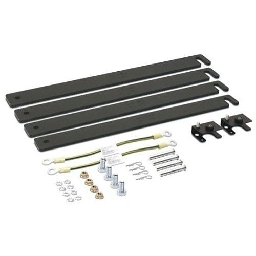 APC AR8166ABLK NetShelter Cable Management Kit with Power Cable Troughs, Black