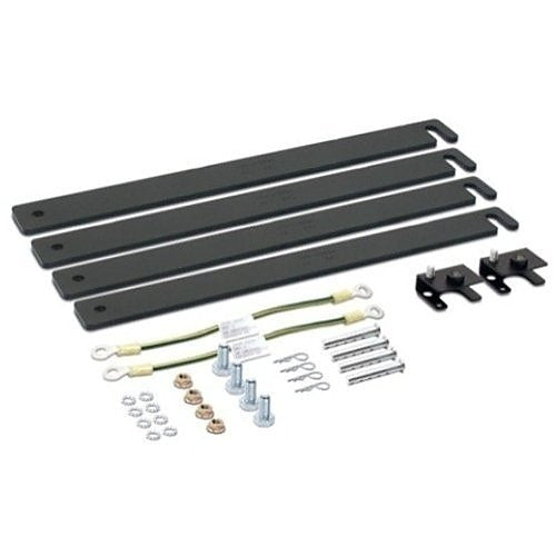 APC AR8166ABLK NetShelter Cable Management Kit with Power Cable Troughs, Black