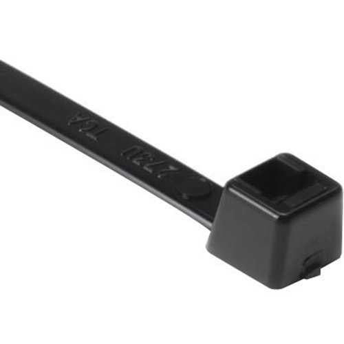 HellermannTyton T50I0C2 12" Cable Tie, 50 lb, 100-Pack, Black