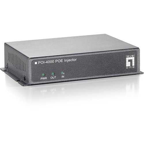 LevelOne POI4000 PoE Injector, PSE 56W