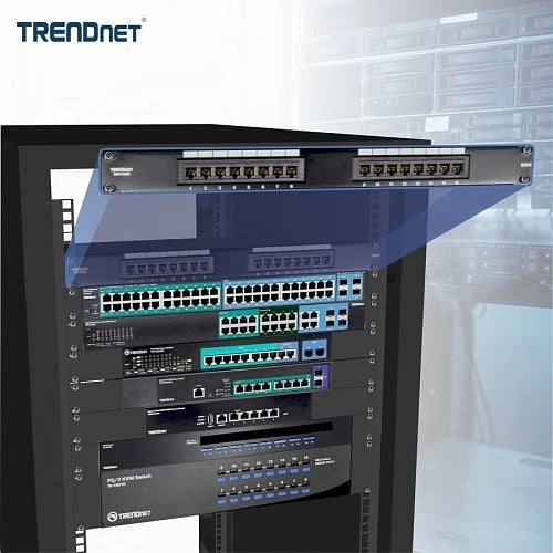 TRENDnet TC-P16C6 16-Port Network Patch Panel