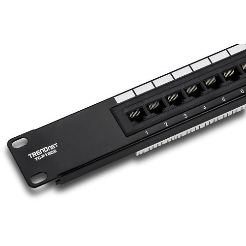 TRENDnet TC-P16C6 16-Port Network Patch Panel