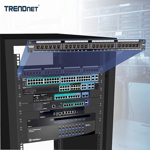 TRENDnet TC-P24C6 24-Port Network Patch Panel