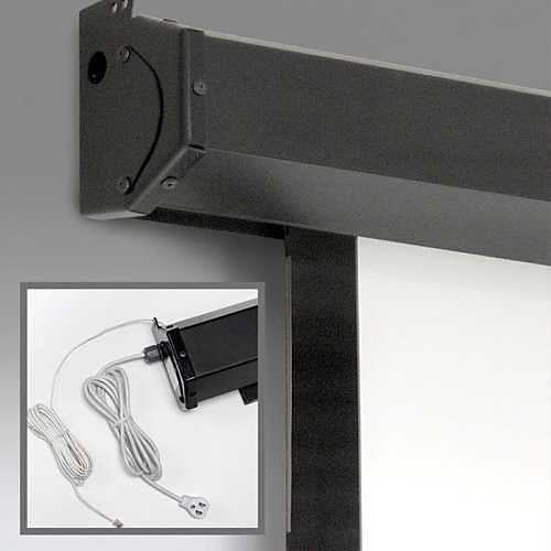Draper 101641 137\\" Premier Electric Projection Screen, 16:10, Matte White